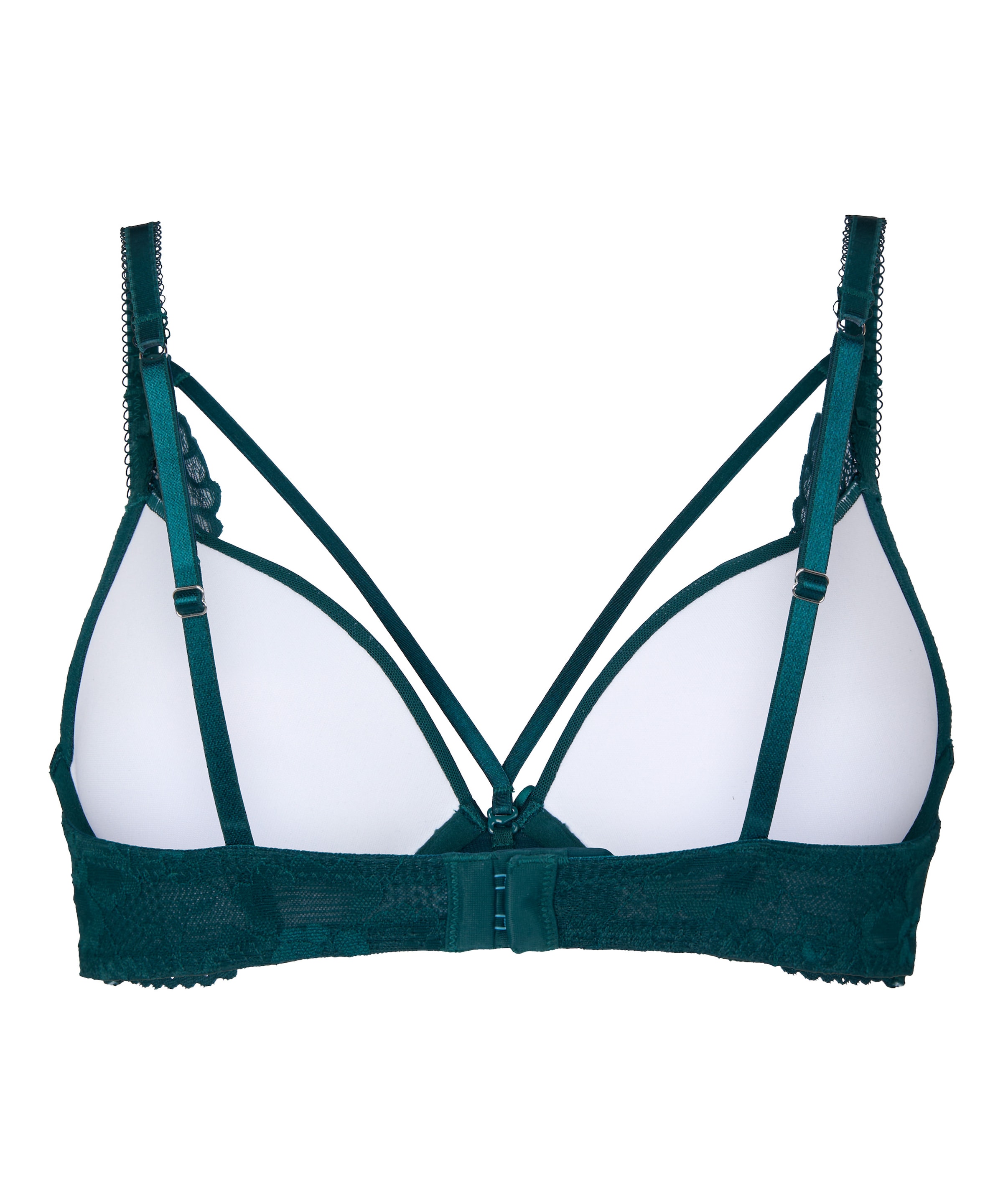 Hunkemöller Push-up BH 'Isadora' in Grün