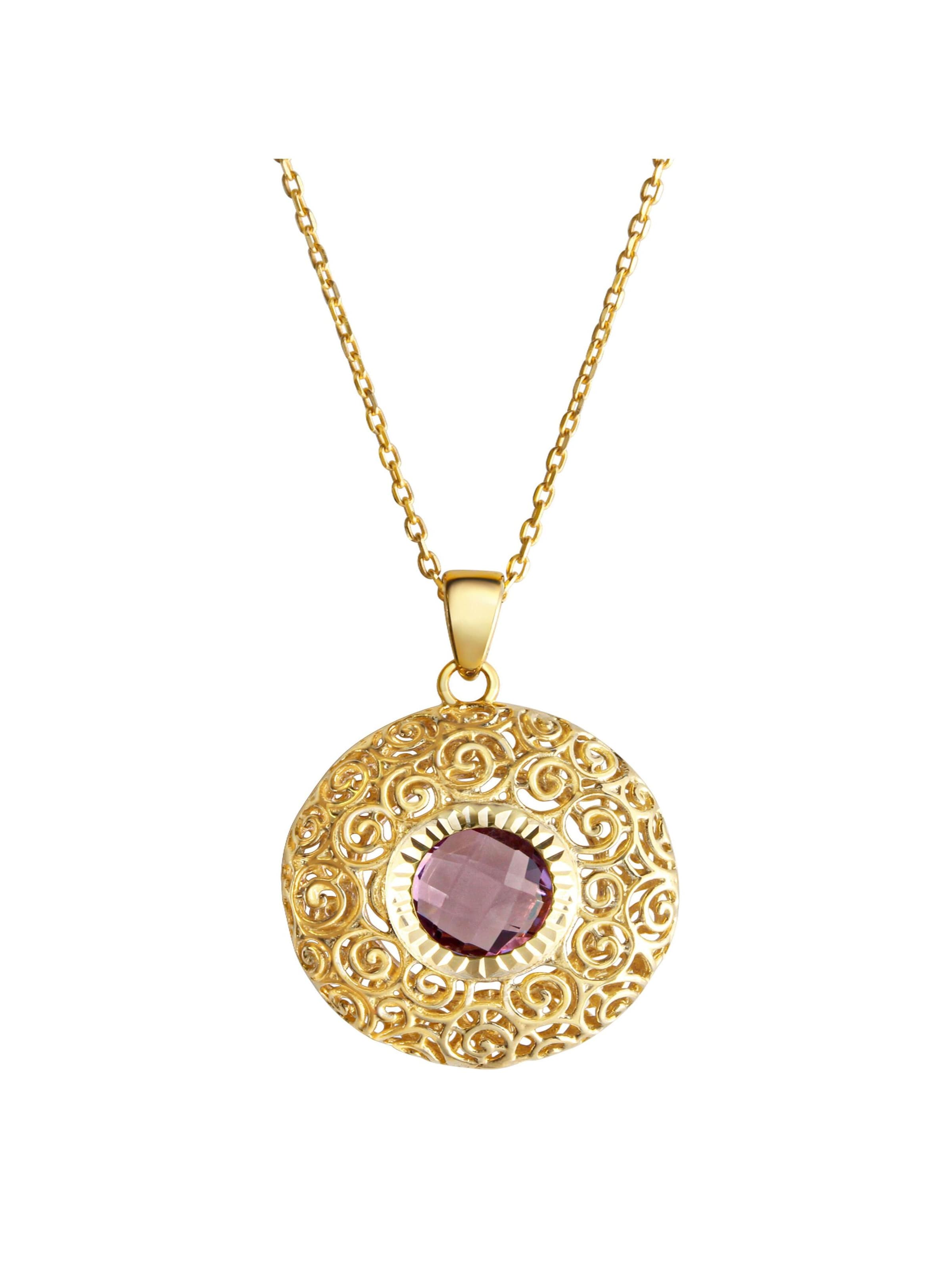 Chaîne Fascination by Ellen K. en jaune : devant