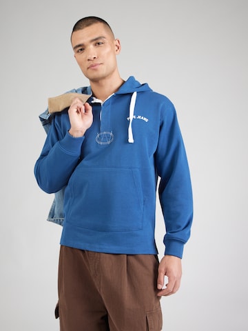 Pepe Jeans Sweatshirt 'JOHN' in Blue: front