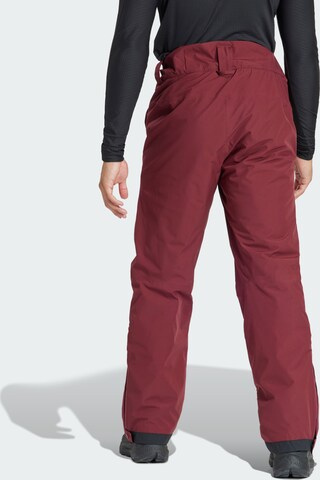 ADIDAS TERREX Regular Outdoor Pants 'Xperior 2L' in Red