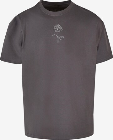 T-Shirt 'Rose' Merchcode en gris : devant
