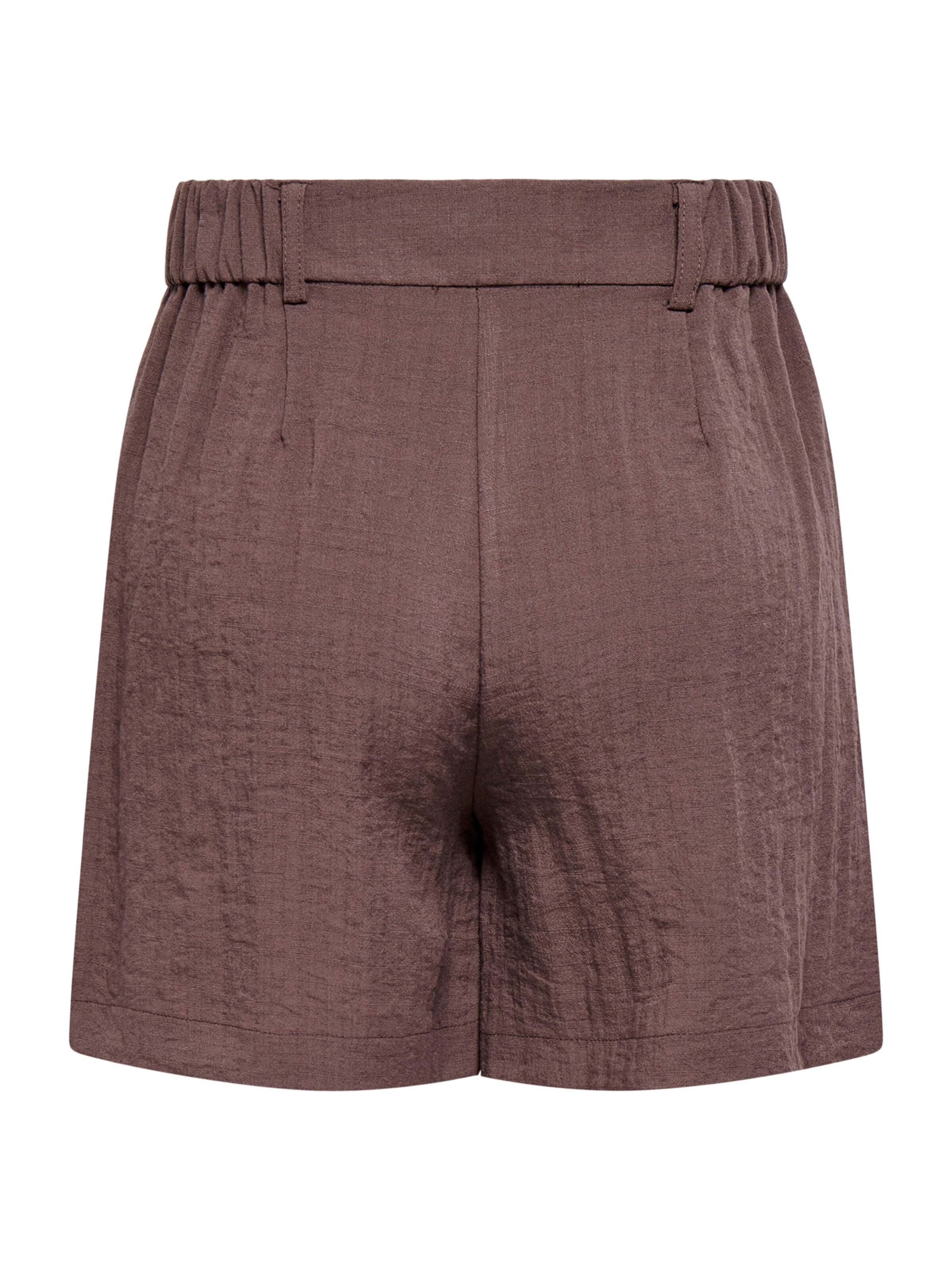 ONLY Regularen Hlače z naborki 'ONLITA' | rjava barva