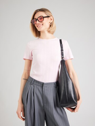 Maglietta di JDY in rosa: frontale