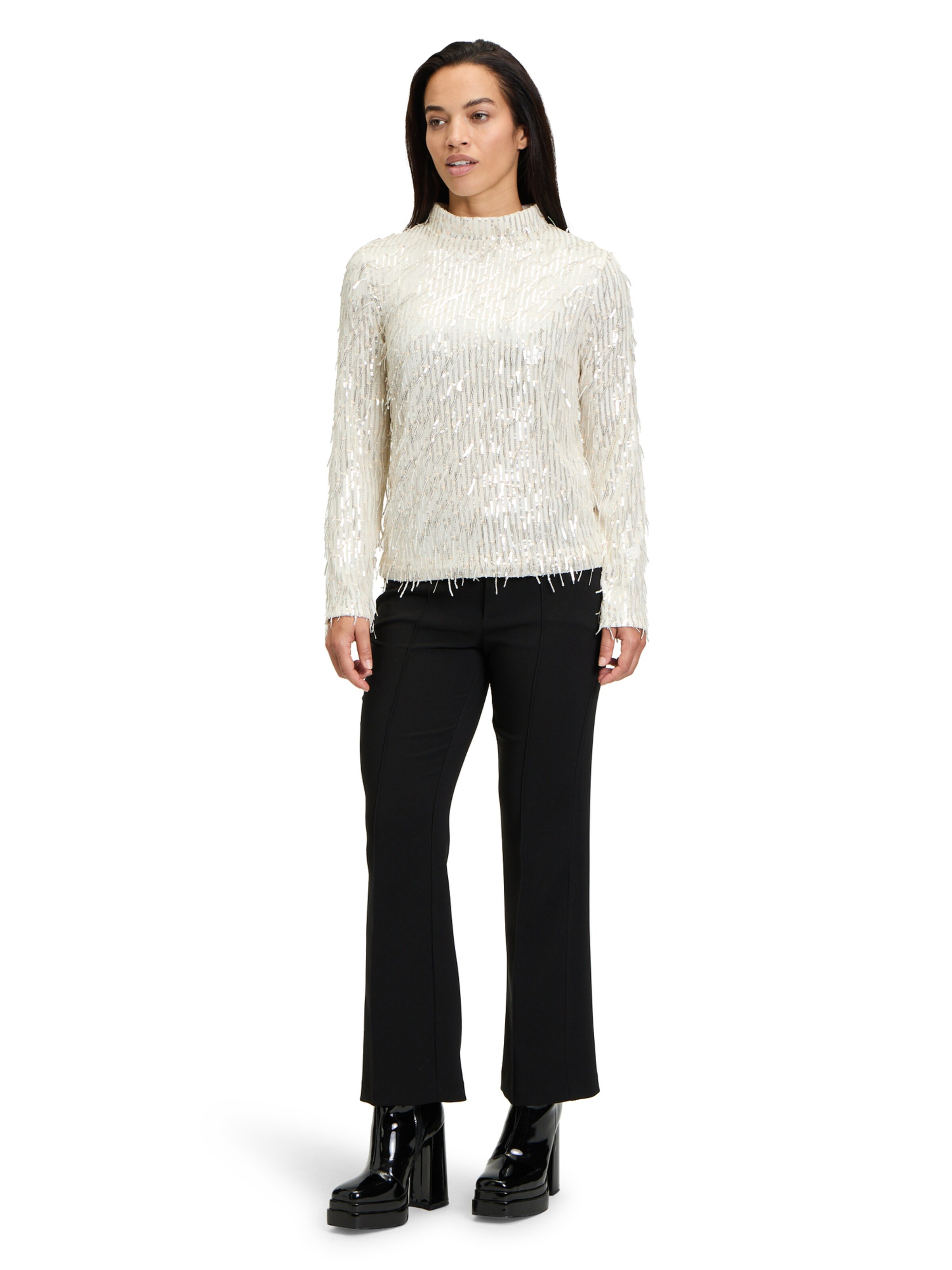 Camicia da donna di Cartoon in bianco