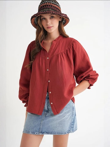 MixRay Blouse in Red