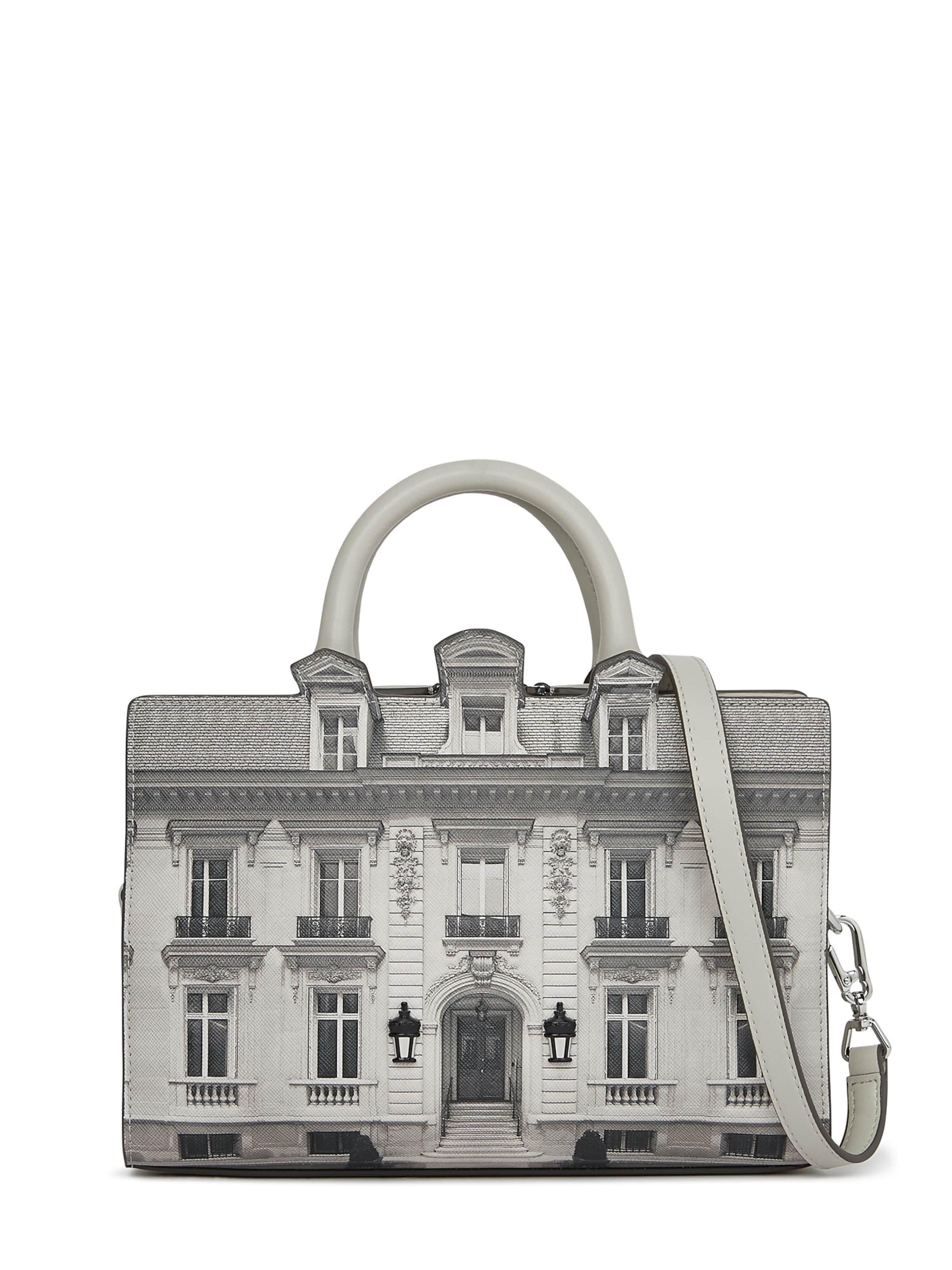 Karl Lagerfeld Kabelka 'Maison de Karl' - Biela: predná strana