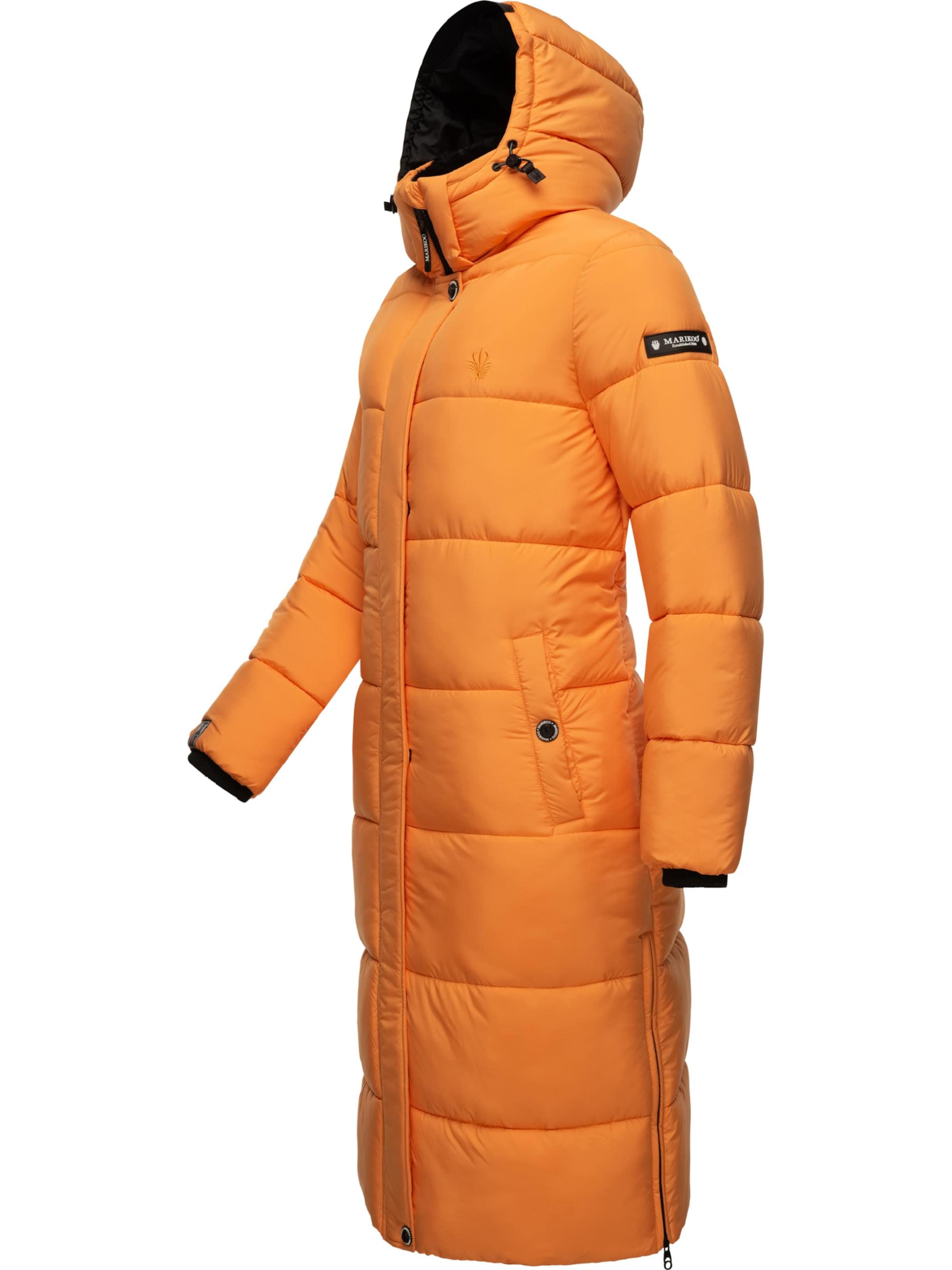 MARIKOO Зимно палто в оранжево