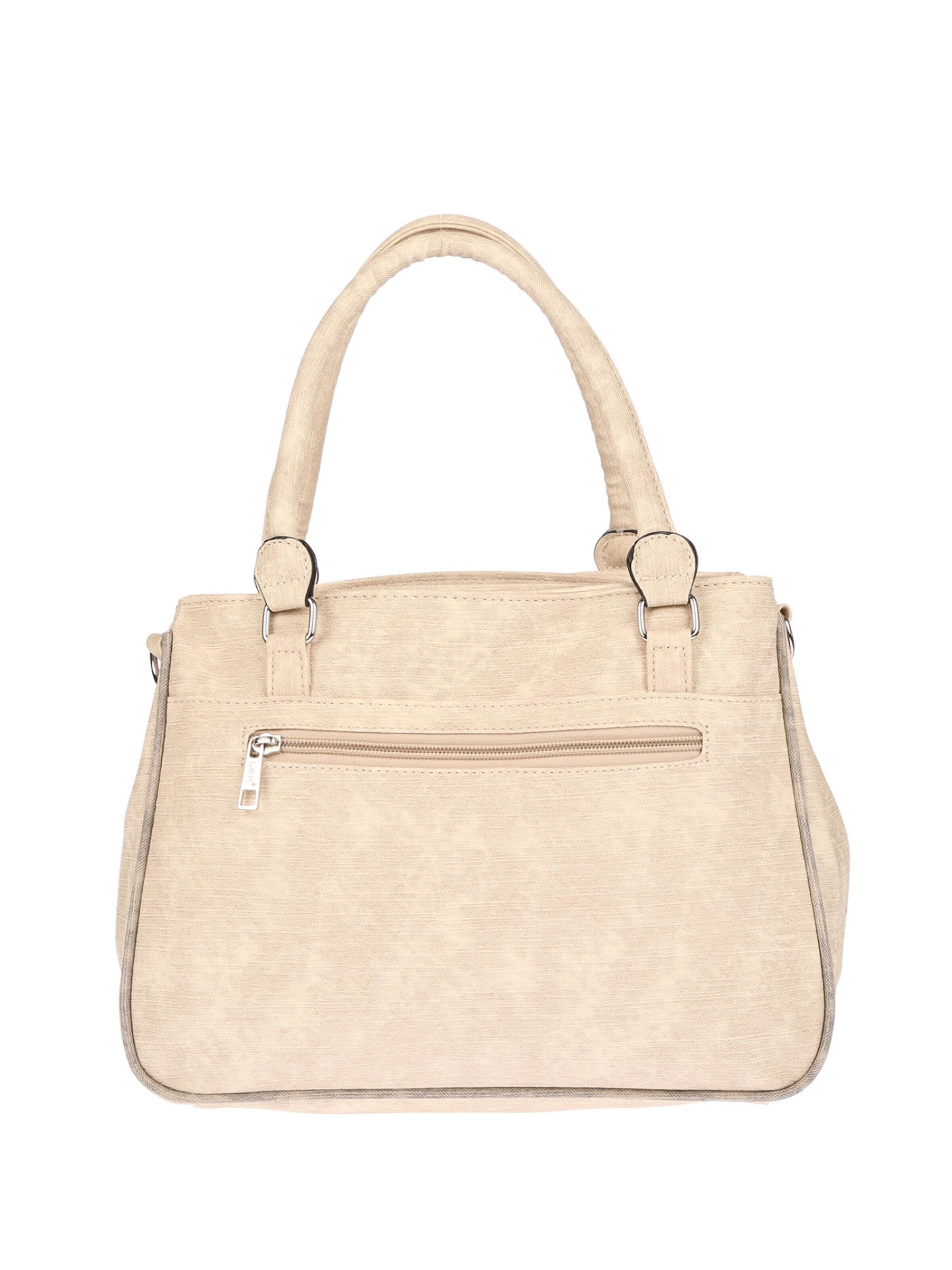 Christian Wippermann Handtasche 'Große Damen Tasche Umhängetasche Schultertasche'‌‌‌‌‌‌‌‌‌‌ in Beige