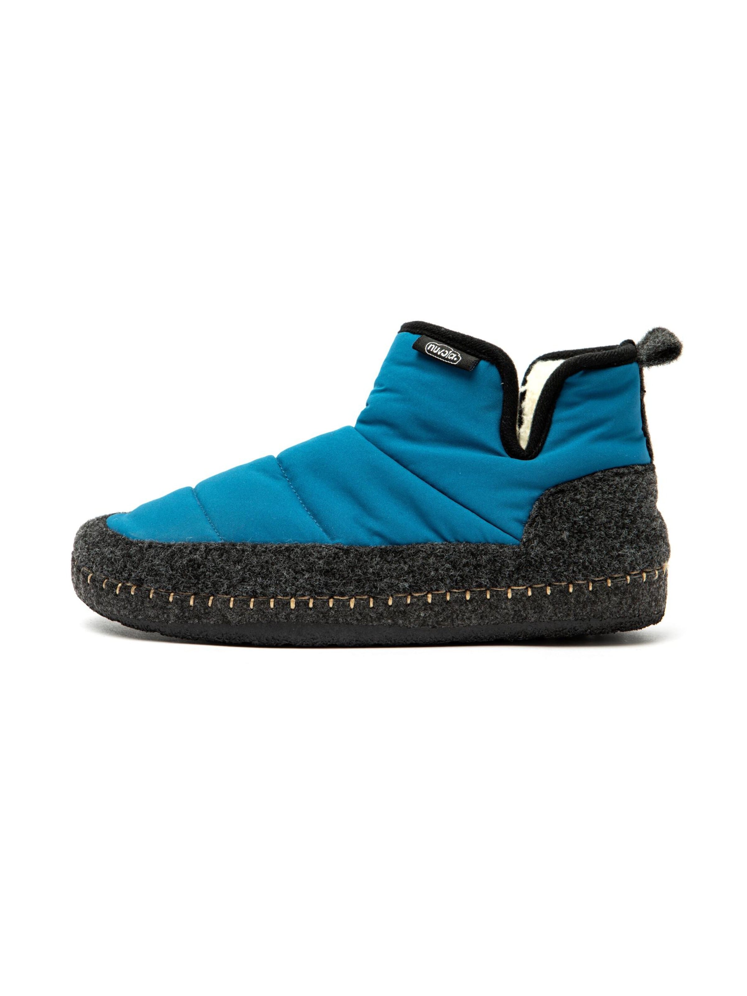 Nuvola. - Pantufa 'Boot New Wool' em verde