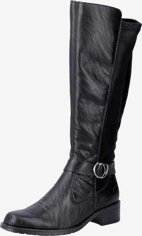 RIEKER Boots in Black: front