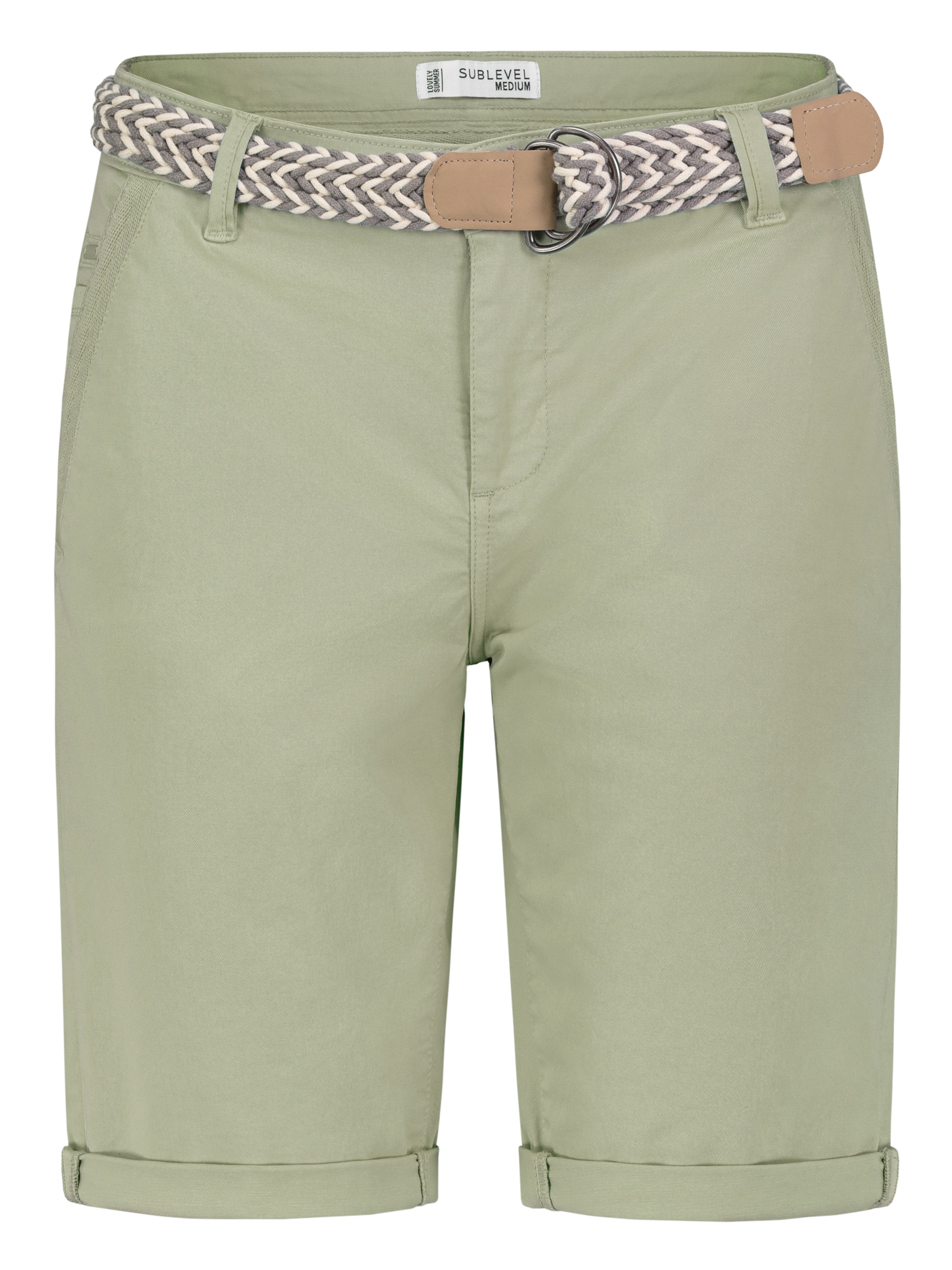 Sublevel Chino trousers in Green: front