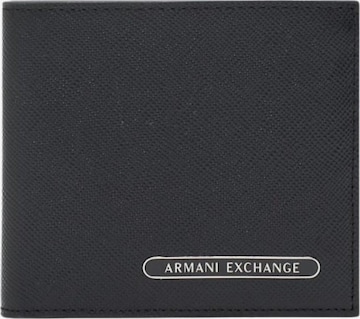 ARMANI EXCHANGE Wallet 'XM000167 AF12702' in Black: front
