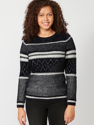 KOROSHI Pullover i sort: forside