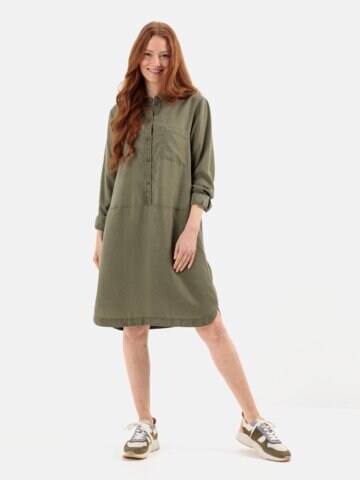 CAMEL ACTIVE Kleid in Grün
