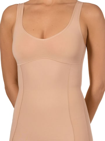 Nina von C. Shaping Top 'Cotton Shape' in Brown: front