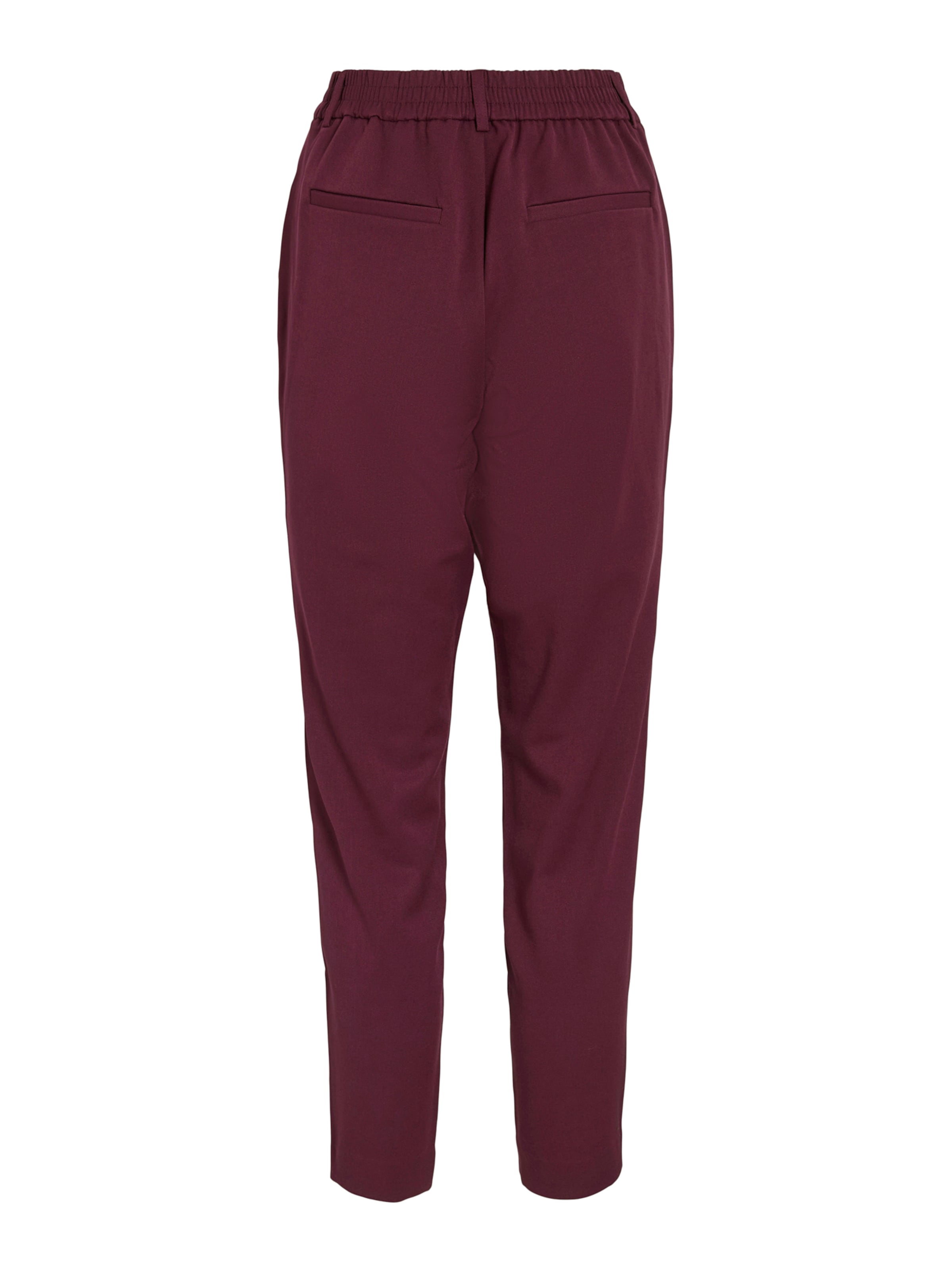 VILA Tapered Élére vasalt nadrágok 'VIVARONE' - lila