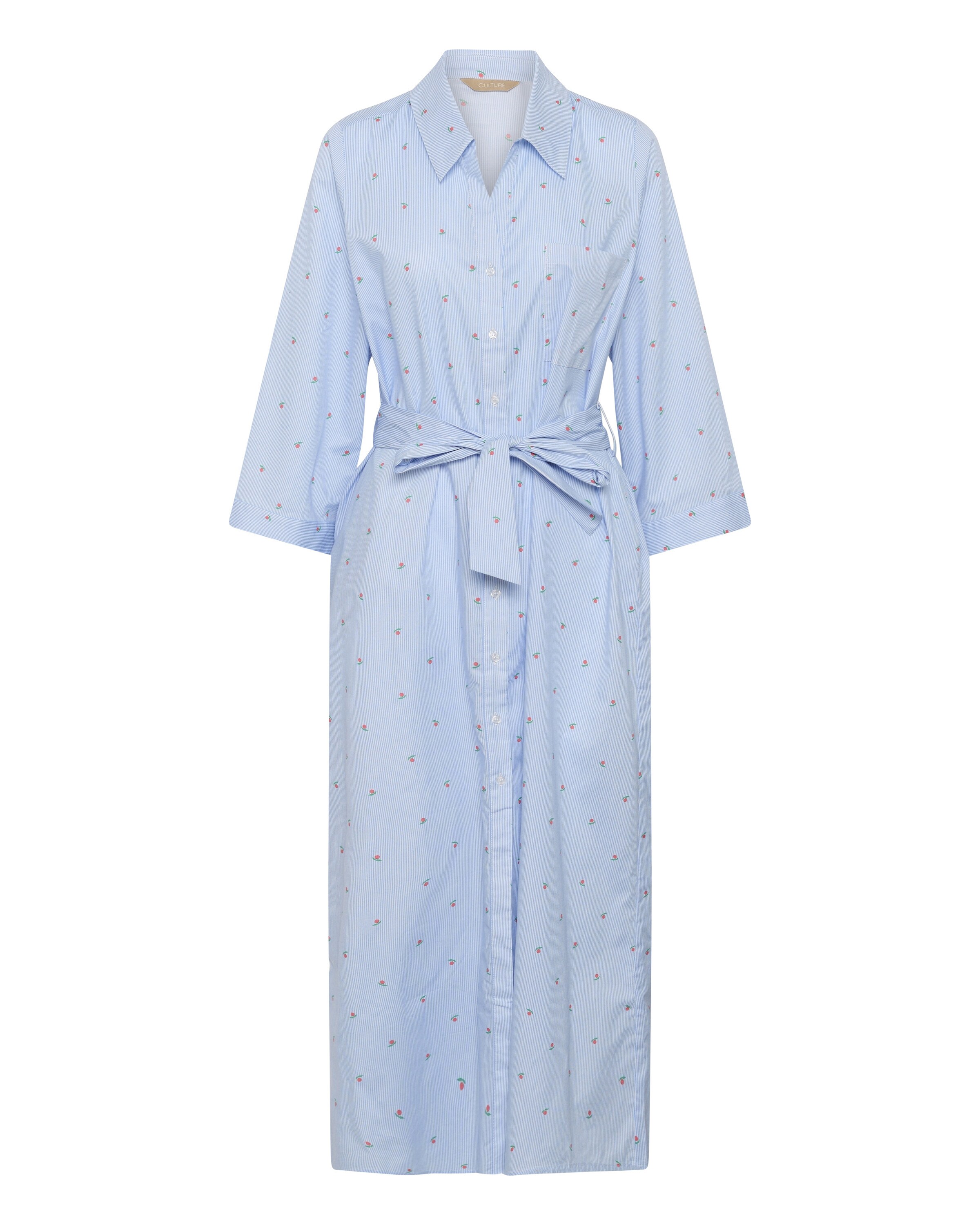CULTURE Kleid 'CUAnnille' in Blau: Vorderseite