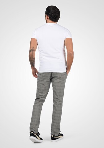 BLEND Regular Chino Pants 'Chester' in Grey