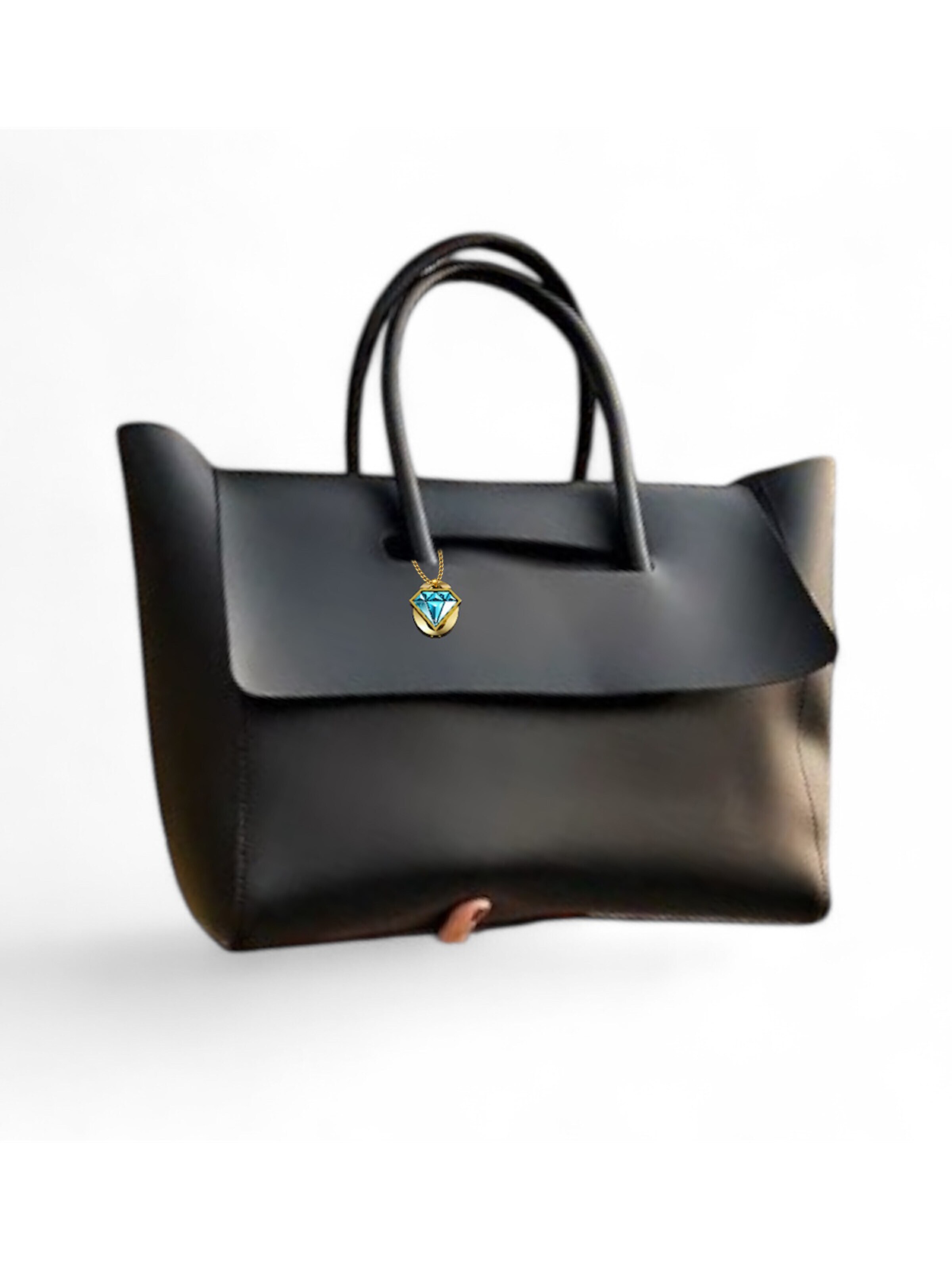 Elegon Handbag 'Model Bhutan' in Black: front