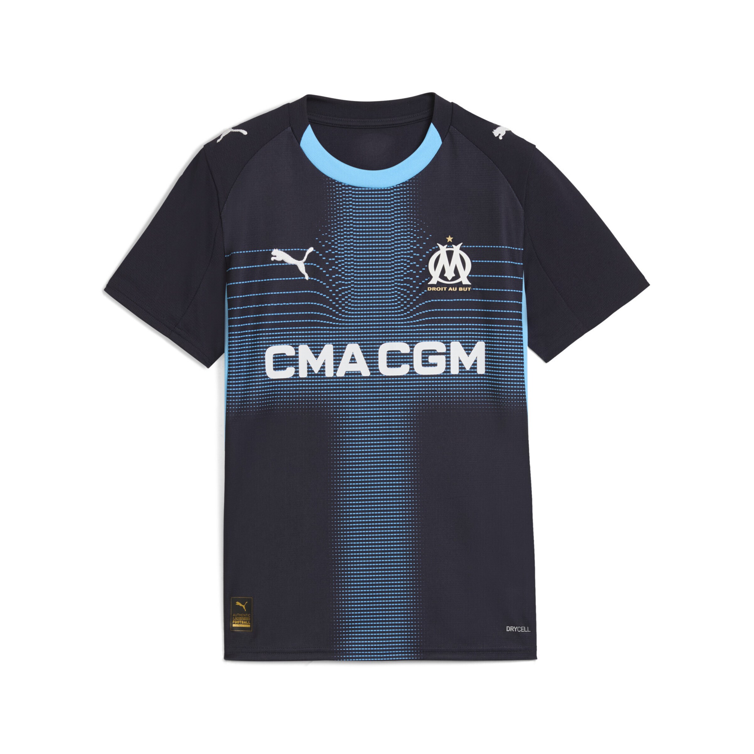 PUMA Funktionsshirt 'Olympique de Marseille 25/26' in Blau: Vorderseite