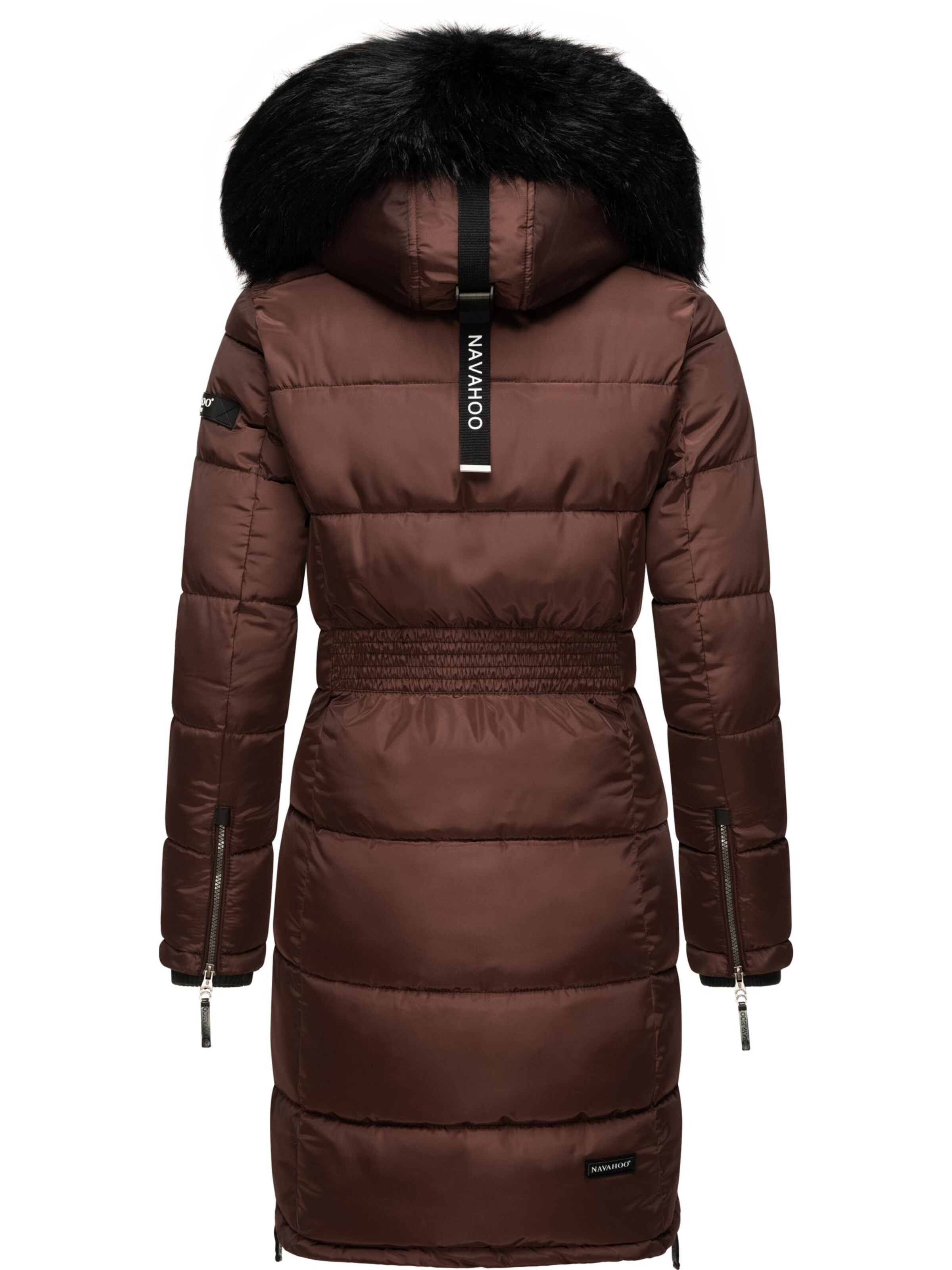 NAVAHOO Зимнее пальто 'Sinja' в Коричневый