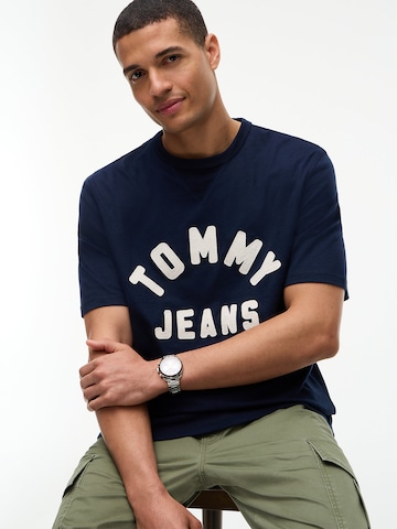 Tommy Jeans - Camisa '90S NEW CLASSIC' em azul
