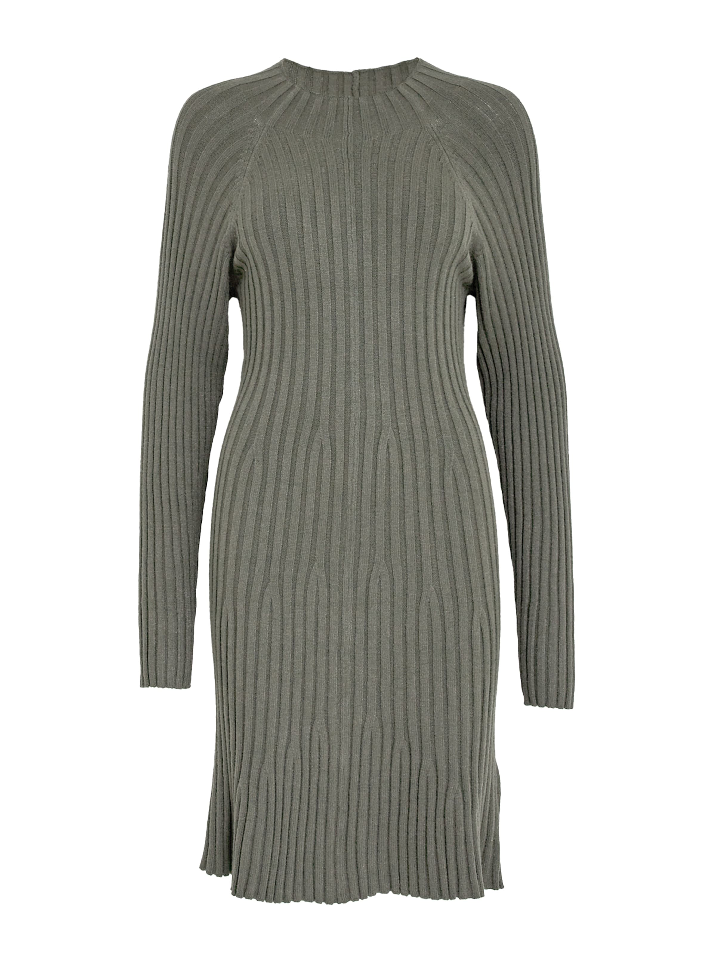 Peppercorn Sukienka z dzianiny 'Anna' w kolorze szary: przód