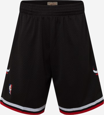 Mitchell & Ness Regular Pants in Black: front