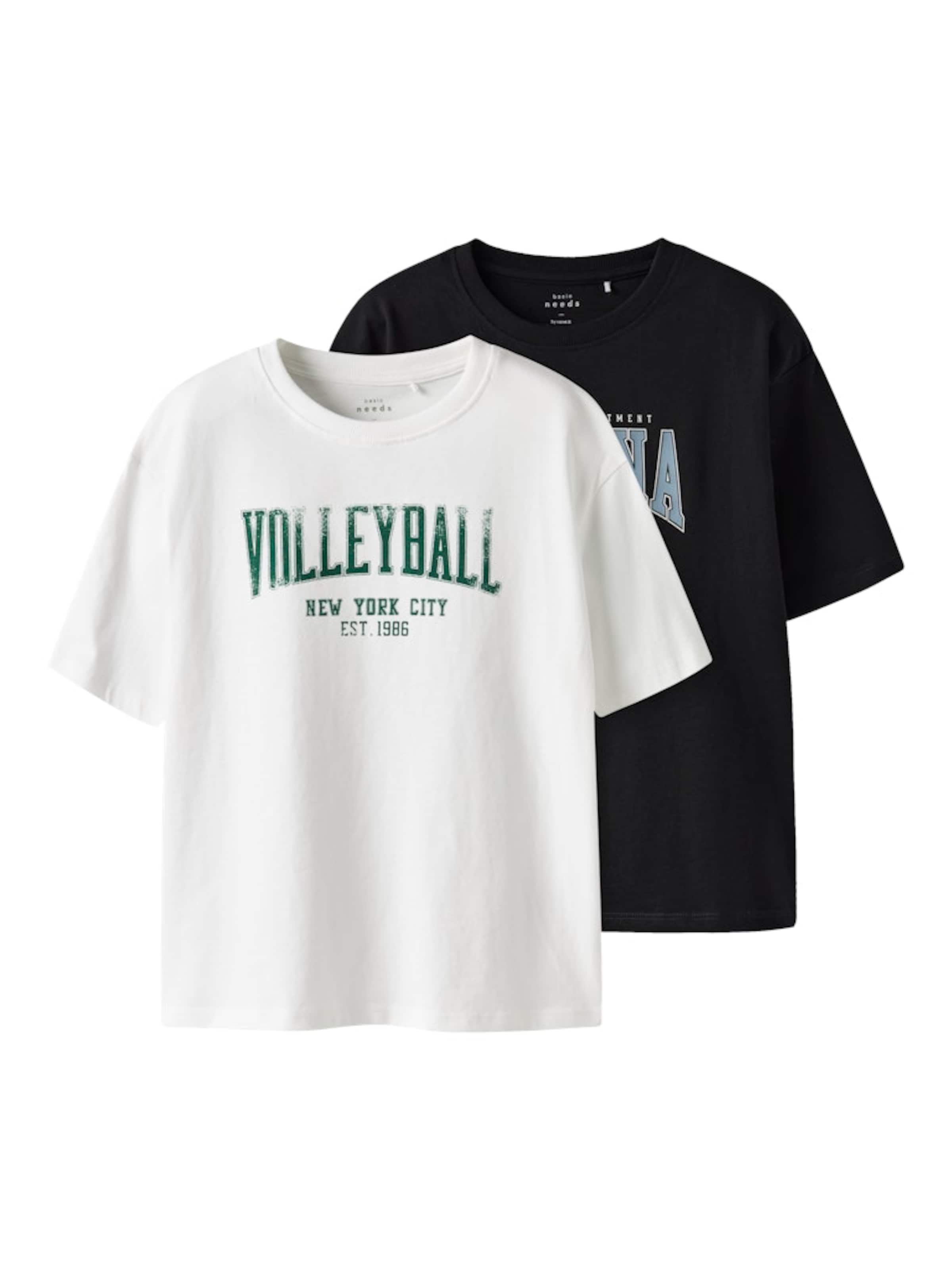 NAME IT - Camiseta 'NKMVALIX' en negro: frente