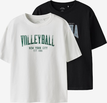 T-Shirt 'NKMVALIX' NAME IT en noir : devant