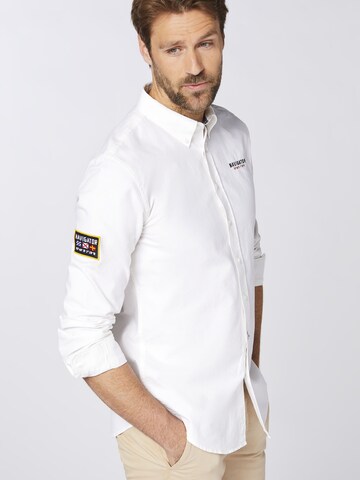 Navigator Regular Fit Hemd in Weiß