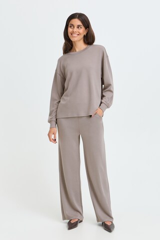 Fransa Wide leg Trousers ' AURORA ' in Beige