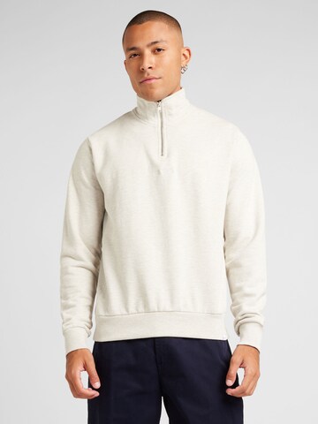 Sweat-shirt 'Dexter' Les Deux en beige : devant