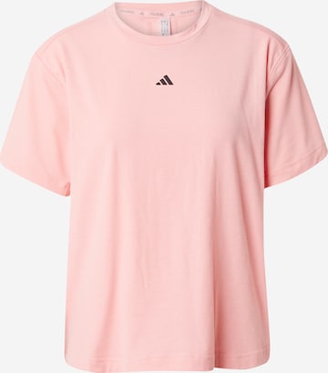T-shirt fonctionnel 'POWER 3S' ADIDAS PERFORMANCE en rose : devant