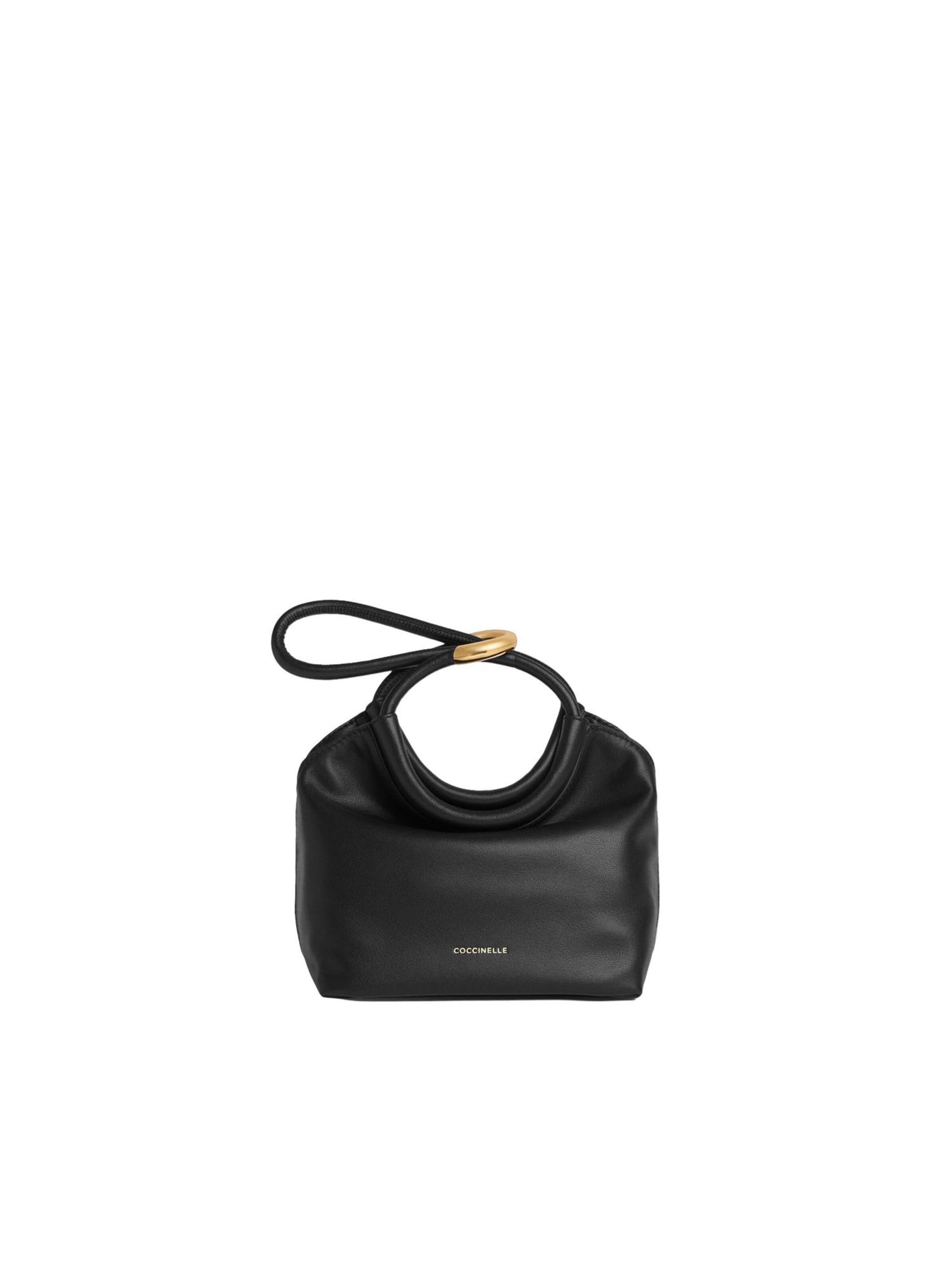 Coccinelle Handbag 'COCCINELLE FINN 26 198' in Black: front