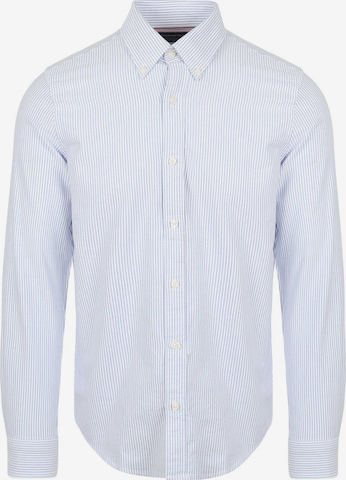 Steppin' out Regular Fit Hemd in Blau: Vorderseite