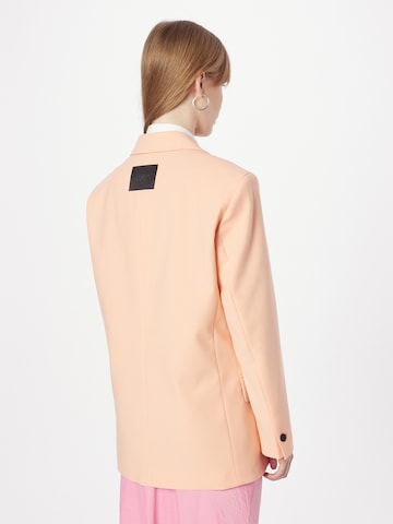 HUGO Red Blazer 'Agura' in Orange