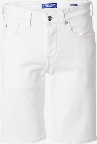 balts SCOTCH & SODA Standarta Džinsi 'Ralston': no priekšpuses