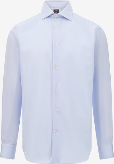 Marškiniai iš Boggi Milano, spalva – šviesiai mėlyna / balta, Prekių apžvalga