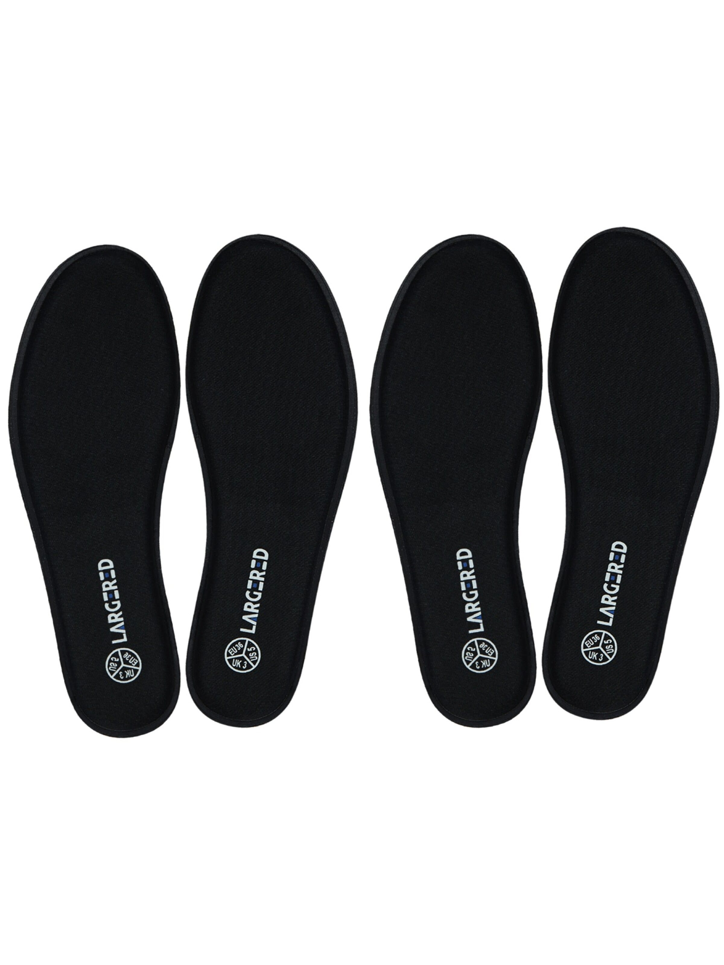 Knixmax Shoe Accessories in Black: front