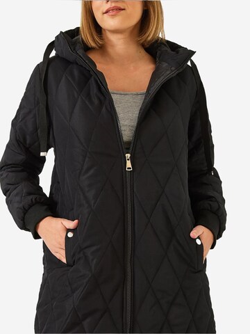 Manteau mi-saison Bianco Lucci en noir