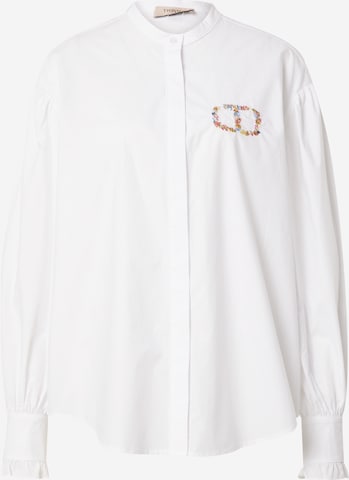 Chemisier 'CAMICIA' Twinset en blanc : devant