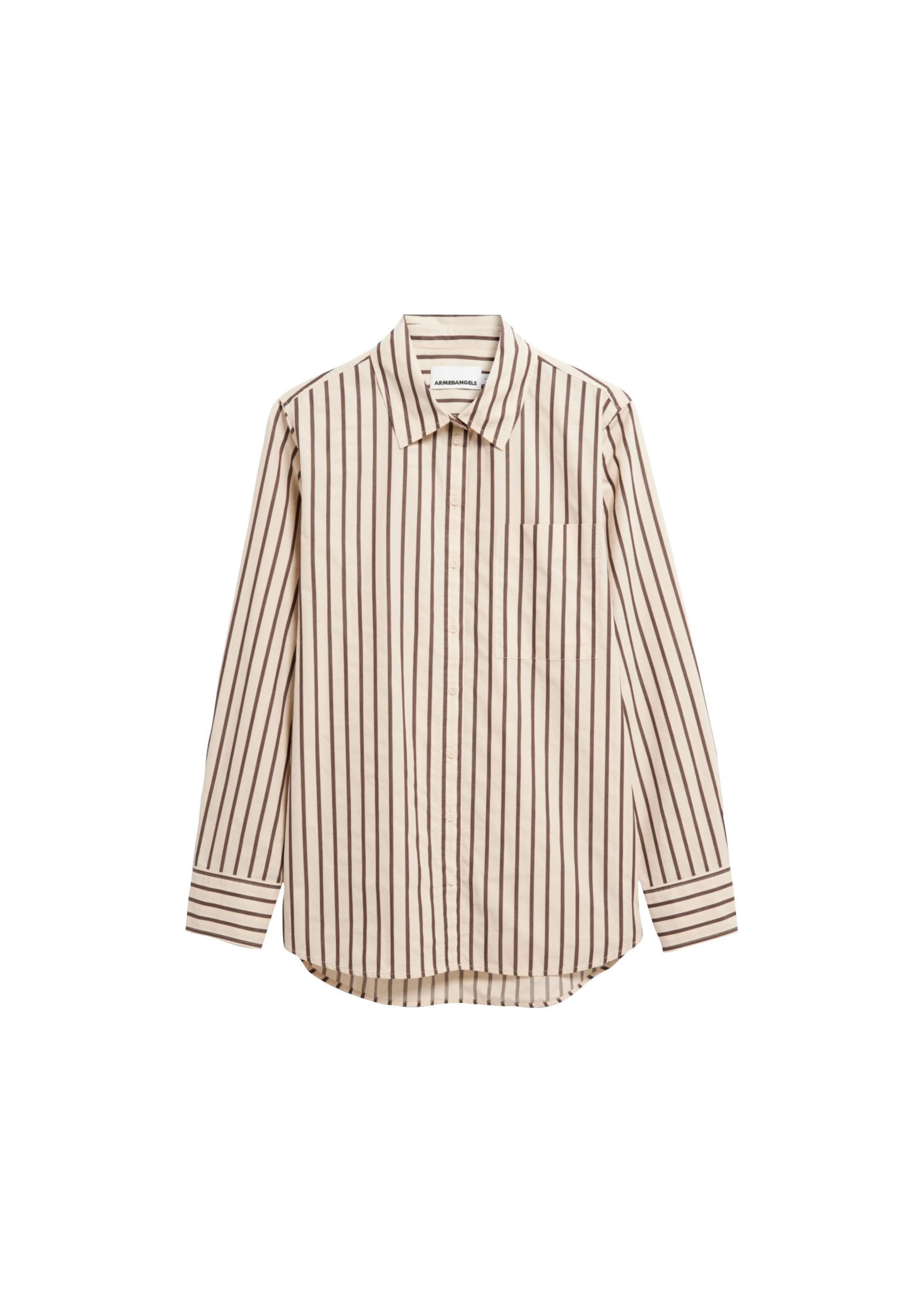 ARMEDANGELS Blouse in Beige: front