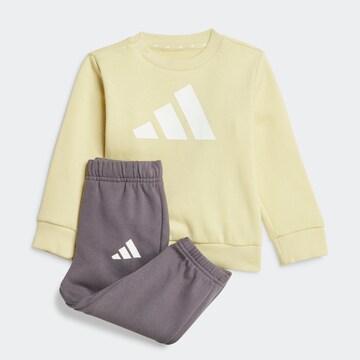 ADIDAS SPORTSWEAR Tracksuit 'Essentials' in Yellow: front