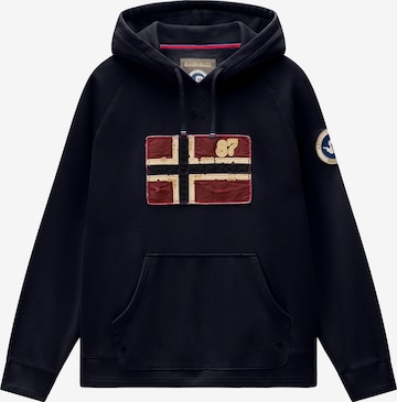 NAPAPIJRI Sweatshirt 'B-ARCHIVE' in Blue: front