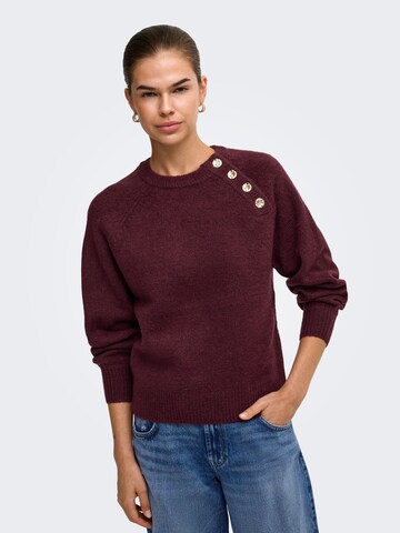 Pullover 'ONLEmma' di ONLY in rosso