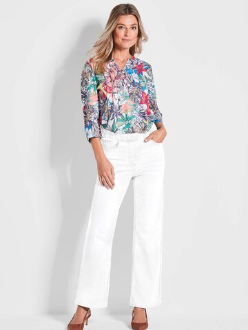 Goldner Wide leg Jeans in Wit