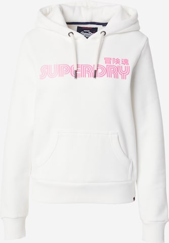 Superdry Mikina - Béžová: predná strana