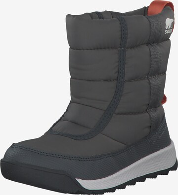 SOREL Boots 'Children Puffy Mid WP' in Grey: front
