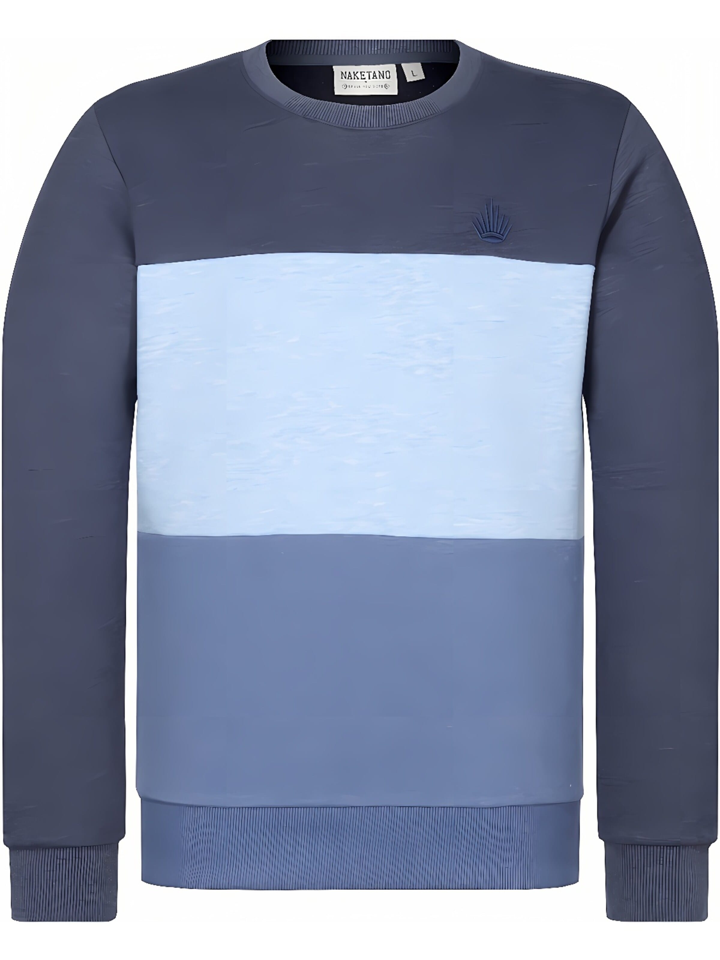 naketano Sweatshirt in Blue: front